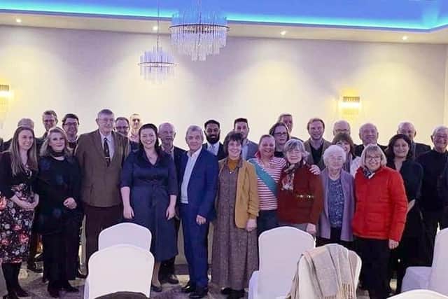 Alicia Kearns pictured at the meeting of local Conservatives where she was selected as the candidate for the new Rutland and Stamford seat