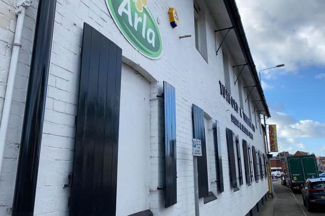 The former Tuxford and Tebbutt creamery in Melton which closed in December