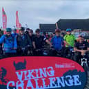 Some of the participants in this year's Viking Challenge at Redmile