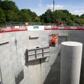 Severn Trent combined storm overflow built in Stroud