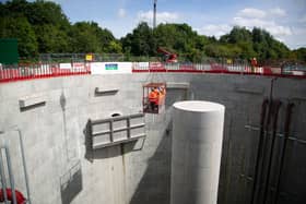Severn Trent combined storm overflow built in Stroud