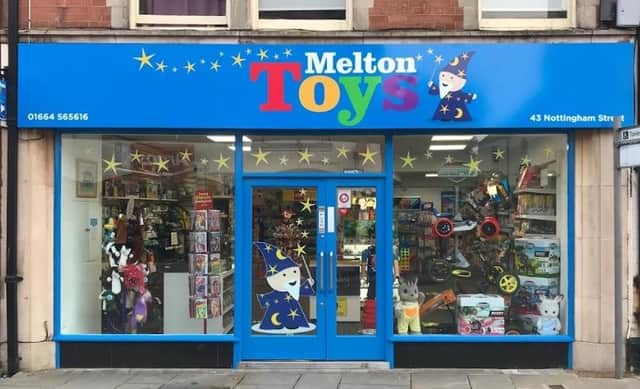 The Melton Toys shop in Nottingham Street which has now closed