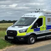 A Leicestershire Police safety camera van