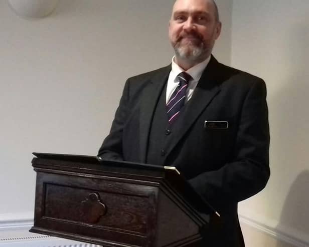 Richard Marshall, Senior Civil Celebrant at A.W. Lymn