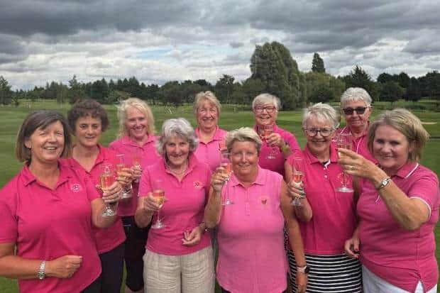 Melton Mowbray ladies – promoted back to Division One.