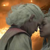 Matt Smith and Emma D'Arcy in House of the Dragon