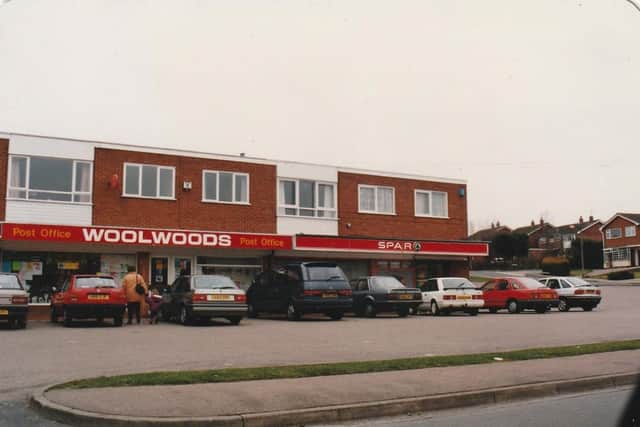The Spar shop in Valley Road in the early 1980s when George Basey ran it