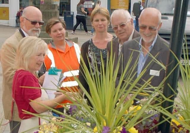 Flashback to the summer of 2017 when judges with the East Midlands in Bloom visited Melton to assess floral displays