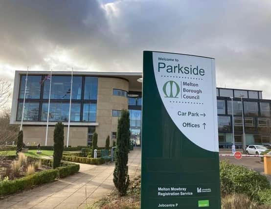 Melton Borough Council's Parkside offices