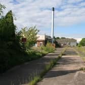 The derelict former Millway Foods factory site at Harby pictured before the buildings were demolished