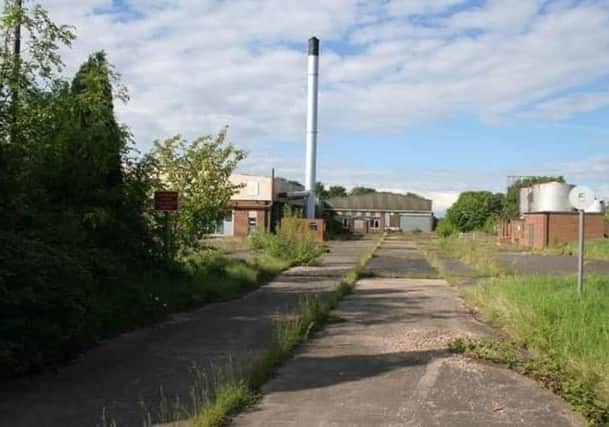 The derelict former Millway Foods factory site at Harby pictured before the buildings were demolished