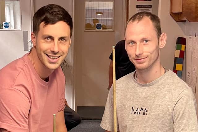 Karl Barratt (right) and Ben Manship.