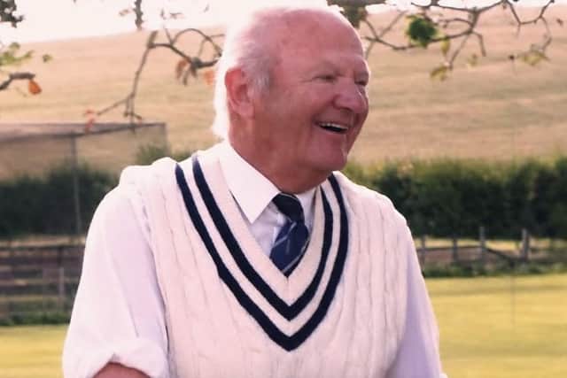 Legendary former umpire Vic Heppenstall