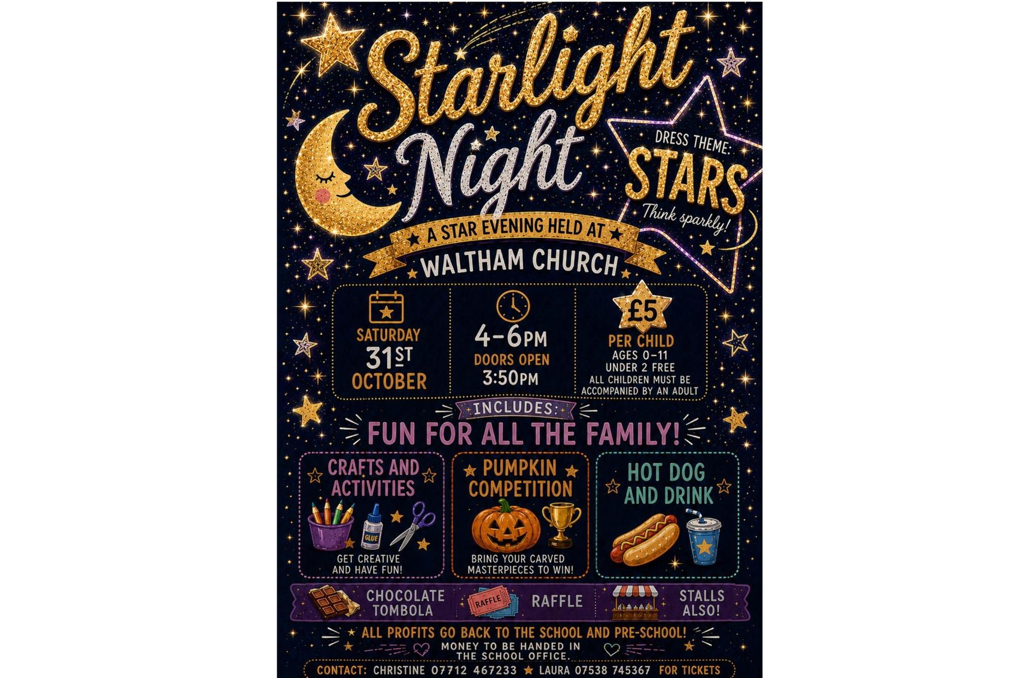 Starlight Night family event returns to village near Melton this weekend