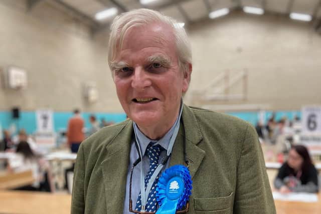 Veteran councillor Malise Graham, who was first elected in 1987, was voted in again at Wymondham today