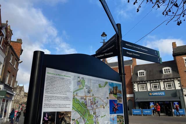 Melton Mowbray town centre