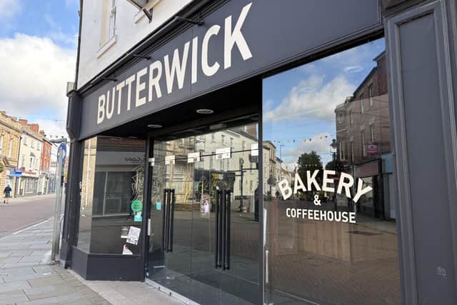 The former unit occupied by Butterwick bakery and coffee shop
