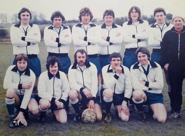 Frisby United FC from the 1970s