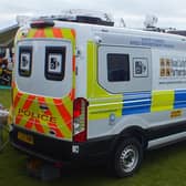 The new speed camera van which will be monitoring roads in Leicestershire and Rutland