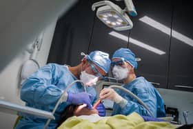 Dental treatment being carried out (Photo by Leon Neal/Getty Images)