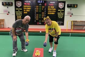 Melton bowlers prepare for their 'bowlathon' in aid of Children In Need