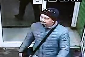 Do you know this man? Police want to speak to him after reports that a woman was inappropriately touched in a Melton shop