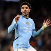 Manchester City's Omar Marmoush was one of the biggest signings of the January window. (Photo by Carl Recine/Getty Images)