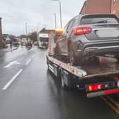 Police seized this car in Melton. (Photo: Melton Police).