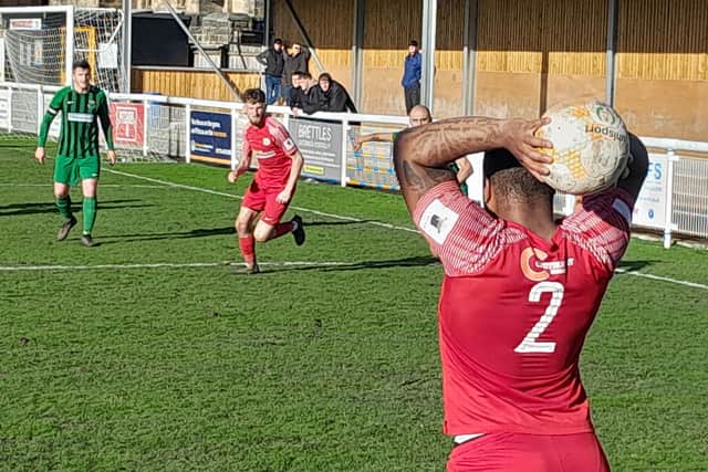 Action from Melton's win at Belper.