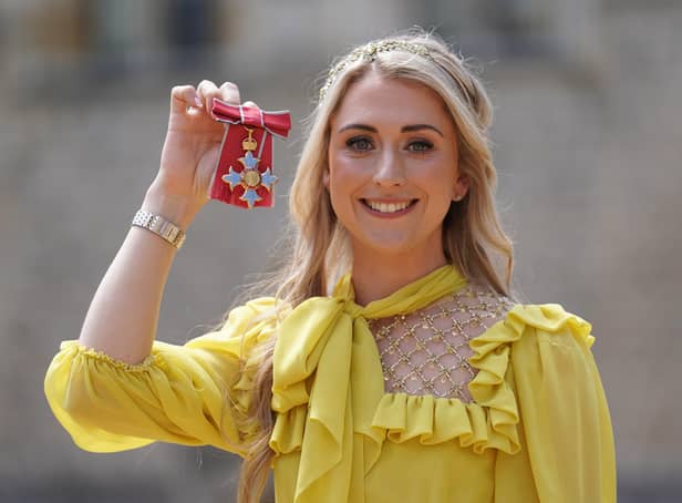 Dame Laura Kenny presented the prizes. (Photo by Kirsty O'Connor-Pool/Getty Images)