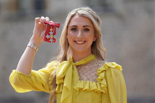 Dame Laura Kenny presented the prizes. (Photo by Kirsty O'Connor-Pool/Getty Images)
