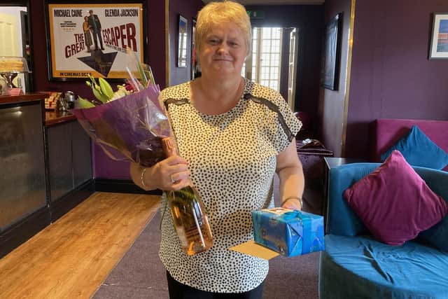 Lesley Parker clocks up 35 years at The Regal