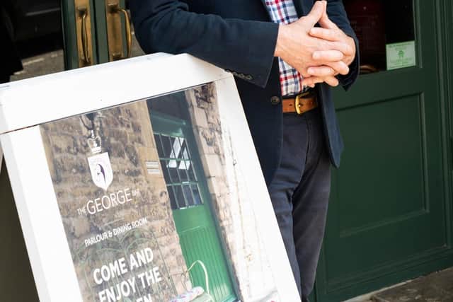 Owner of the George Inn, Ryck Turner.