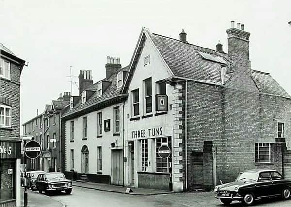 The Three Tuns, in King Street, Melton, which closed in the 1960s
