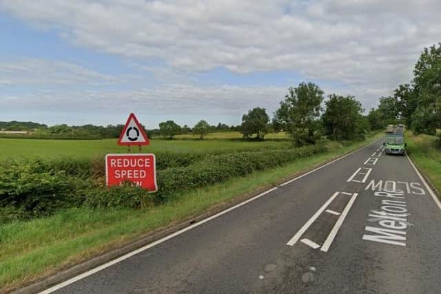 The site earmarked for a new service station on the A606 near Hickling
IMAGE Google StreetView