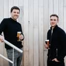 Harry Gurney (left) and Stuart Broad are preparing to host a charity cricket dinner at their Tap & Run pub at Upper Broughton