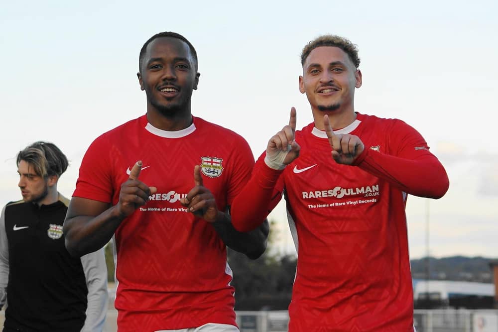 Keenan King and Kairo Edwards-John both scored to give Melton the 2-1 win at Yaxley.