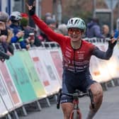 Lucy Harris wins the big race in Melton last weekend. Photo by John Walwyn.