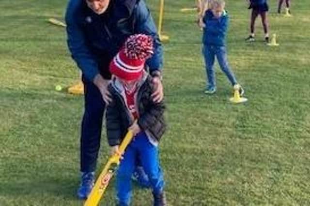 One of the Belvoir Bees kwik cricket sessions