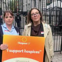 LOROS CEO Camilla Barrow and LOROS nurse Lisa Holford