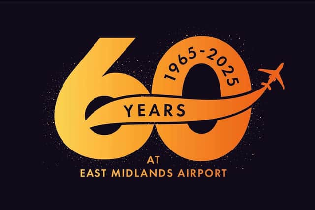 East Midlands Airport marks the 60th anniversary of its first day of operations on April 2