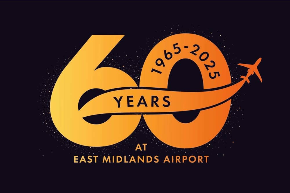 East Midlands Airport marks the 60th anniversary of its first day of operations on April 2