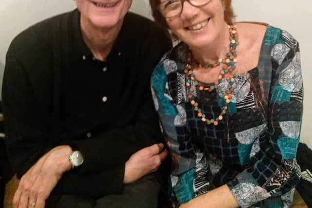 The late Brenda Smith with husband Richard