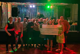 Melton Scooter Club members pictured at one of their fundraising events