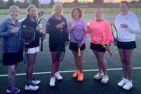 Some of Belvoir Ladies' first team's promotion-winning squad. More photos at www.meltontimes.co.uk.