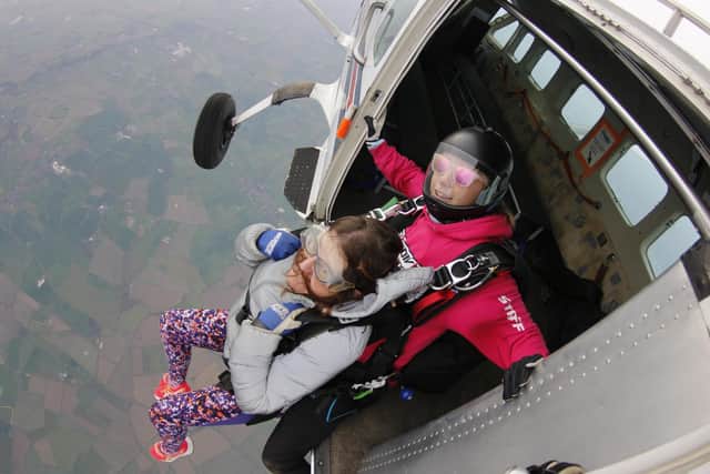 Daredevil Melton church member Rachel Cousen completes fundraising skydive
