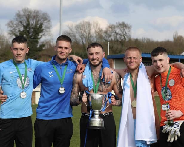 Asfordby FC were crowned Leicestershire Senior League champions last month.