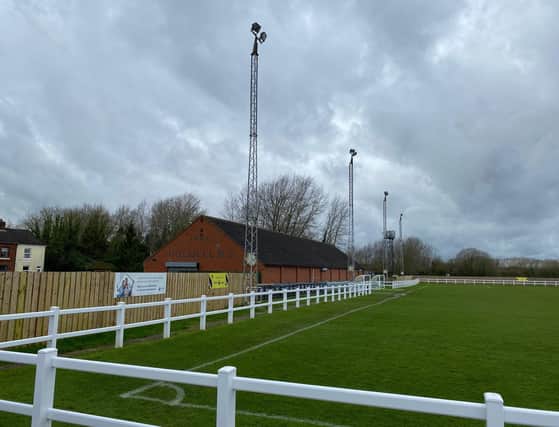 Holwell Sports FC's Welby Road HQ - the club was formerly known as Holwell Works FC until the 1980s