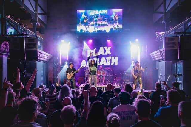 Blax Abbath, a premier tribute to the legendary rock band Black Sabbath and the late Ozzy Osbourne, will headline Melton Mowbray's Hell-oween Fire Fest on Friday