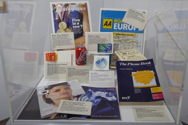 Some of the hundreds of objects from life in the year 2000 being exhibited at Melton's museum